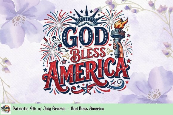 Celebrate Independence Day: The God Bless America Graphic