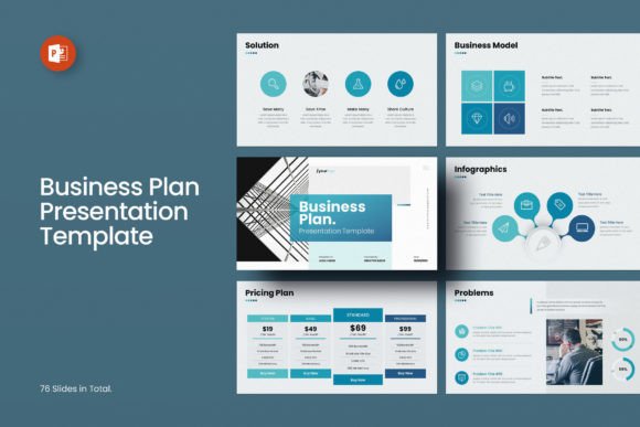 Crafting a Winning Pitch with a Business Plan PowerPoint Template
