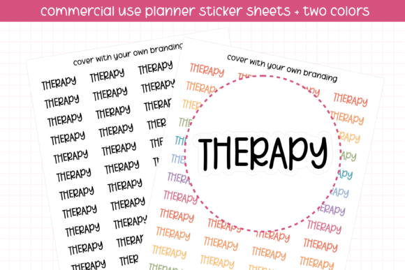Therapy Planner Stickers: A Designer's Guide to Functional Wellness