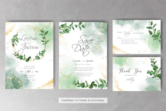 Watercolor Floral Wreath Wedding Design: A Botanical Asset for Modern Stationery